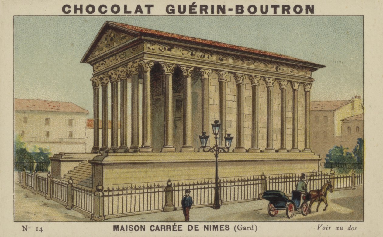 Maison Carree de Nimes, Gard by French School