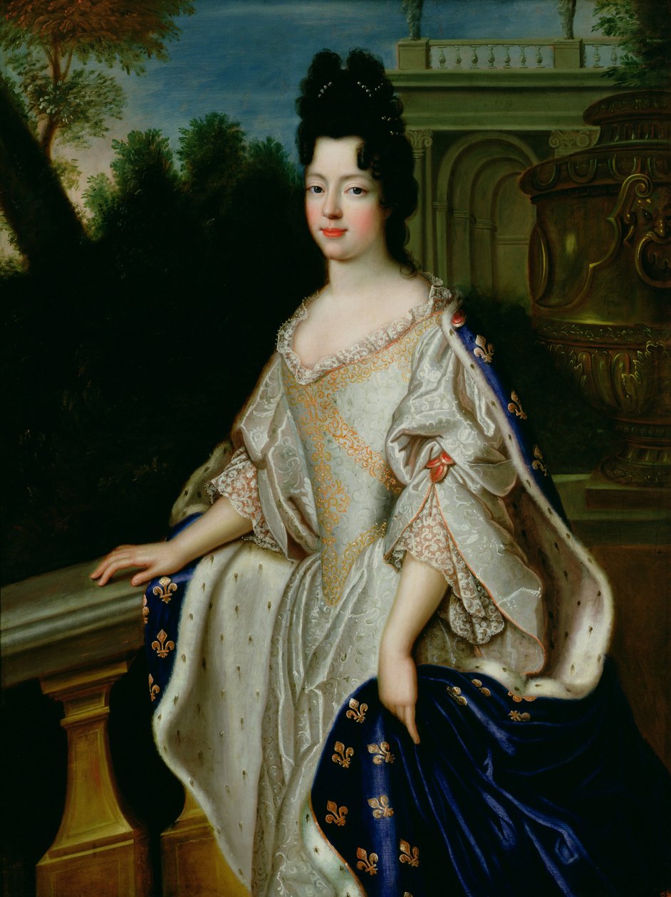 Savoy Marie-Adelaide (1685-1712) Burgonya Düşesi by French School