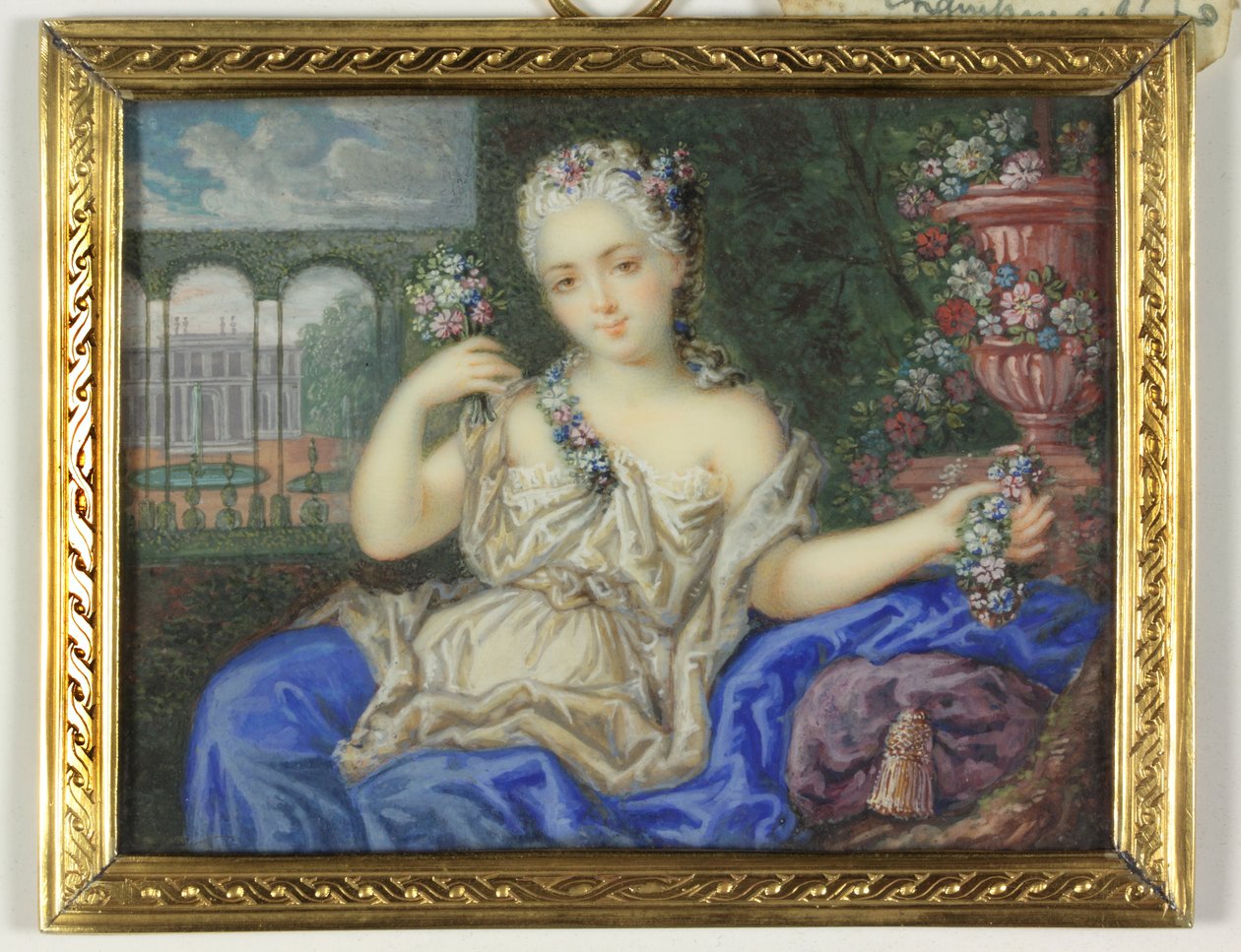 Marie Desmares, Madam Champmesle (emaye) by French School