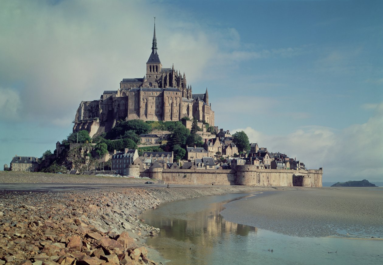 Mont Saint Michel by French School