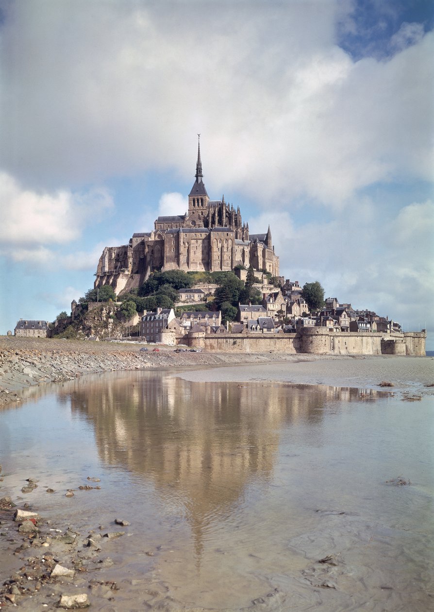 Mont Saint Michel by French School