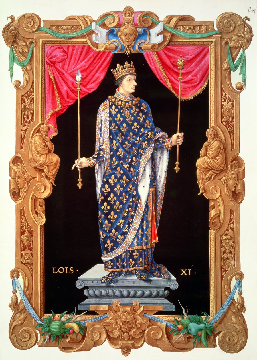 MS 859522 Louis ξ (1423-83) by French School