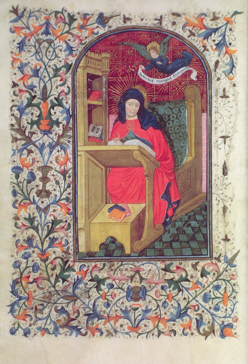 Bayan Gen 288 f.266v Akademik, c.1460 by French School
