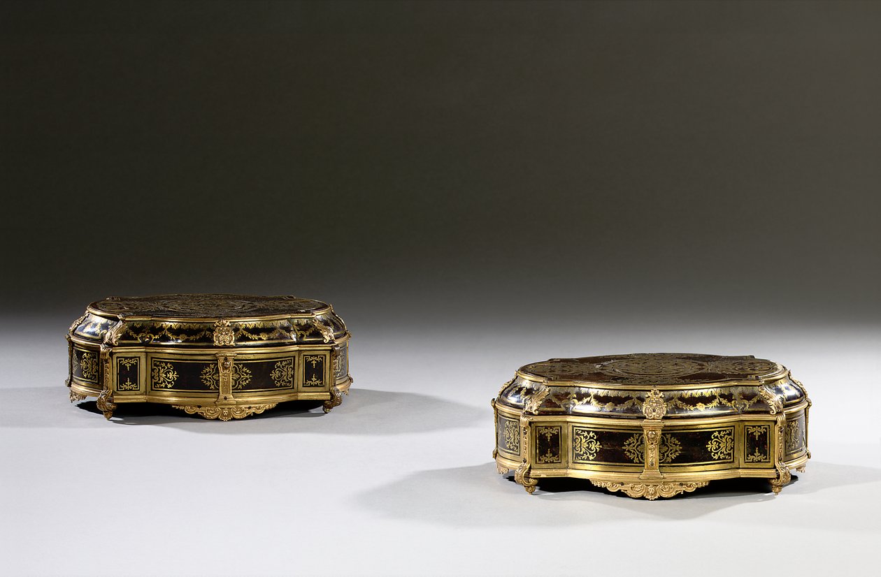 Louis XIV tabut çifti, c.1700-15 by French School