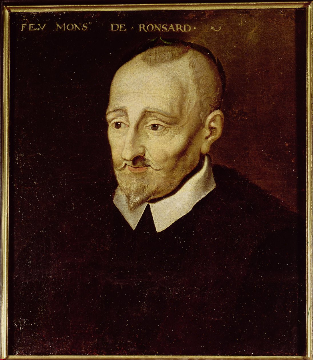 Pierre de Ronsard (1524-85) by French School