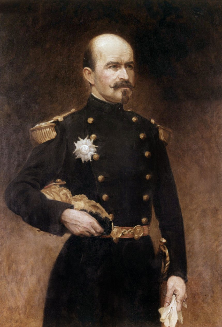 General Louis Jules Trochu'nun portresi by French School
