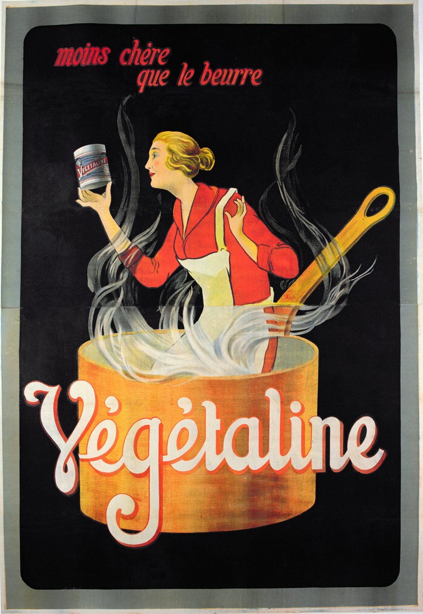 Poster reklam Bitkisel margarin by French School