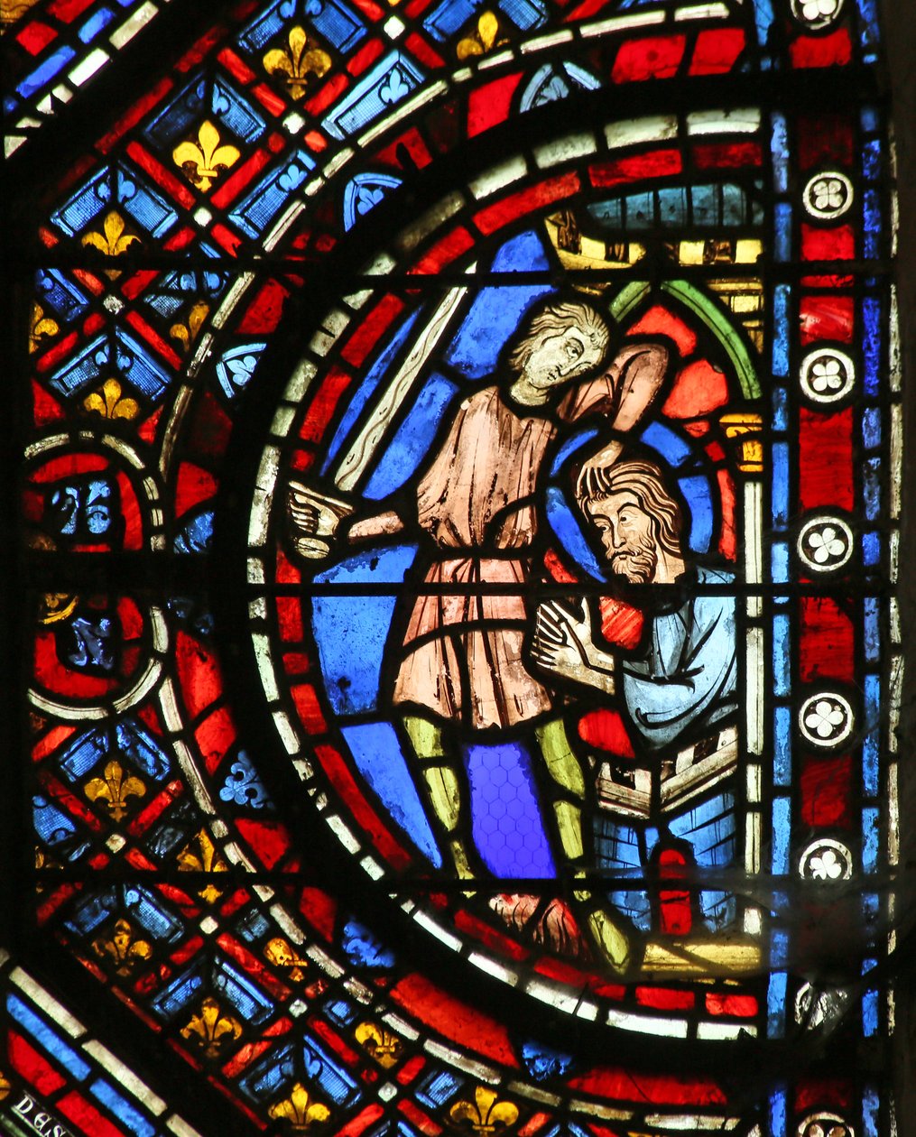St Johns the Baptists infazı by French School