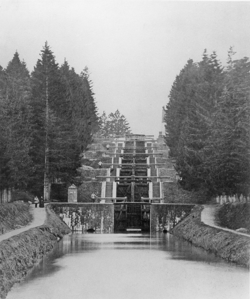 18. yüzyılda Sokak Tüccarları by French School