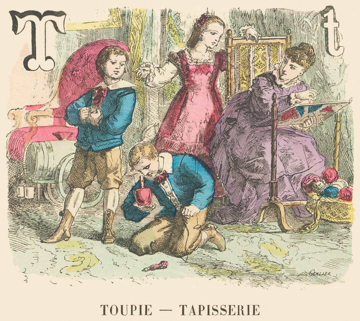 T: Üst — Goblen by French School