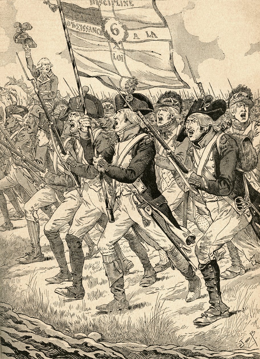 Valmy Savaşı by French School
