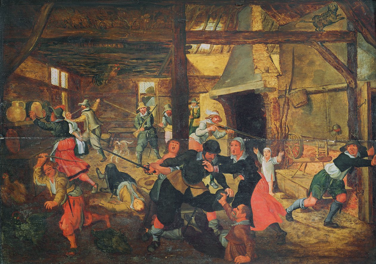Çiftliğin Yağmalanması by French School