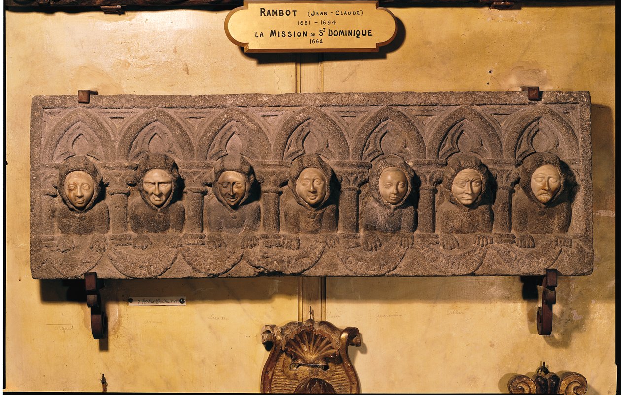 Yedi Ölümcül Günah (taş ve fildişi) by French School