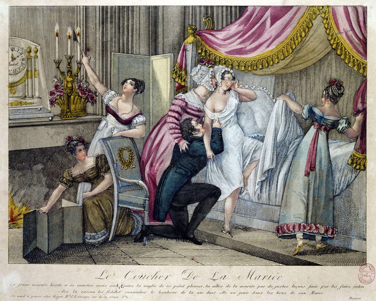 Düğün Gecesi, c.1820 by French School