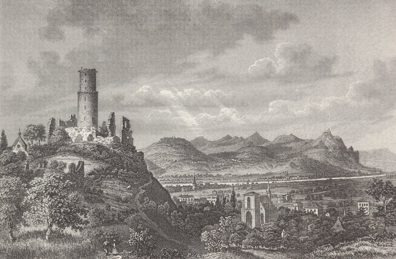 Godesberg by Pierre Joseph Redouté