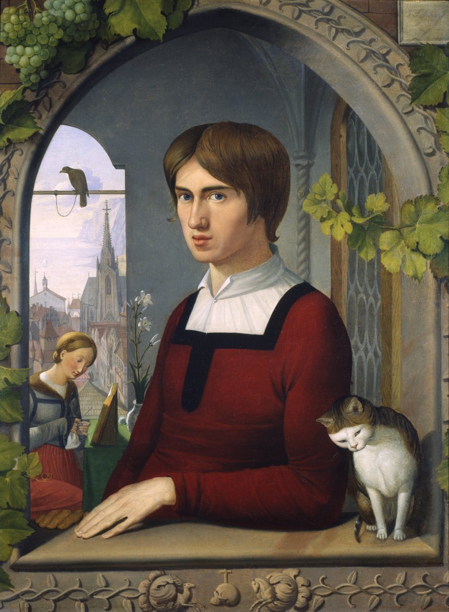 Franz Pforr, c.1810 by Friedrich Overbeck