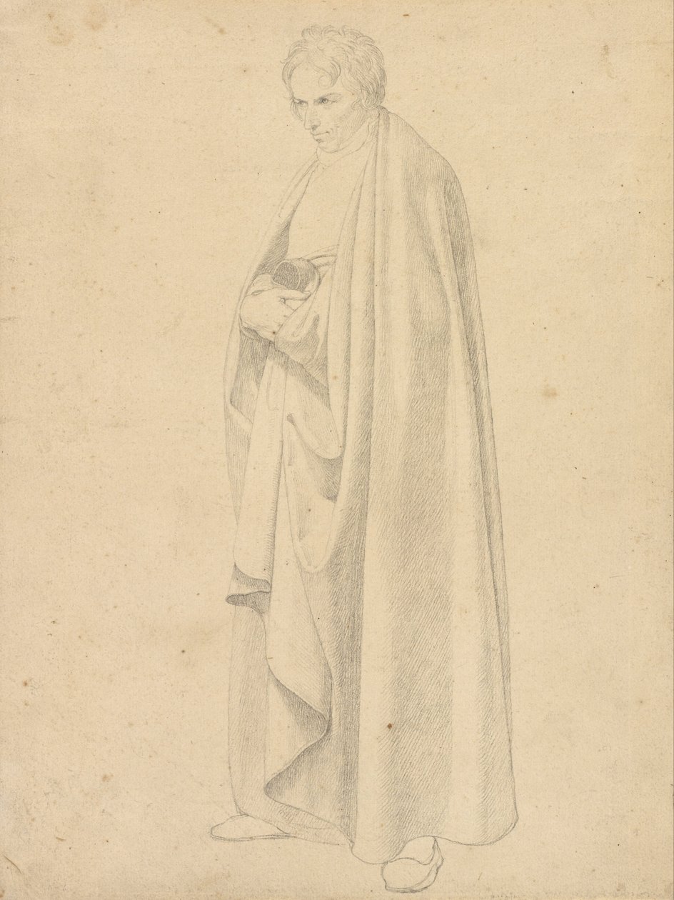 Yere Kadar Paltolu Joseph Wintergerst by Friedrich Wilhelm von Schadow