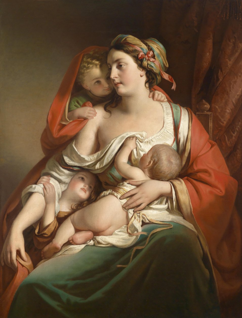 Caritas (aşçı Katharina) by Friedrich von Amerling