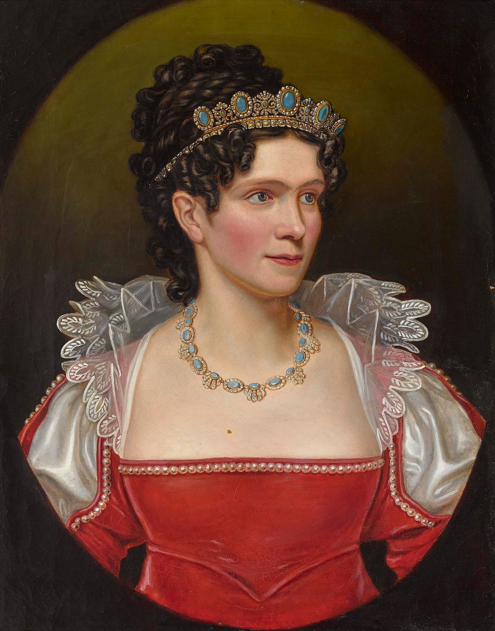 Baden Caroline 1776-1841, Bavyera Kraliçesi. by Friedrich Dürck