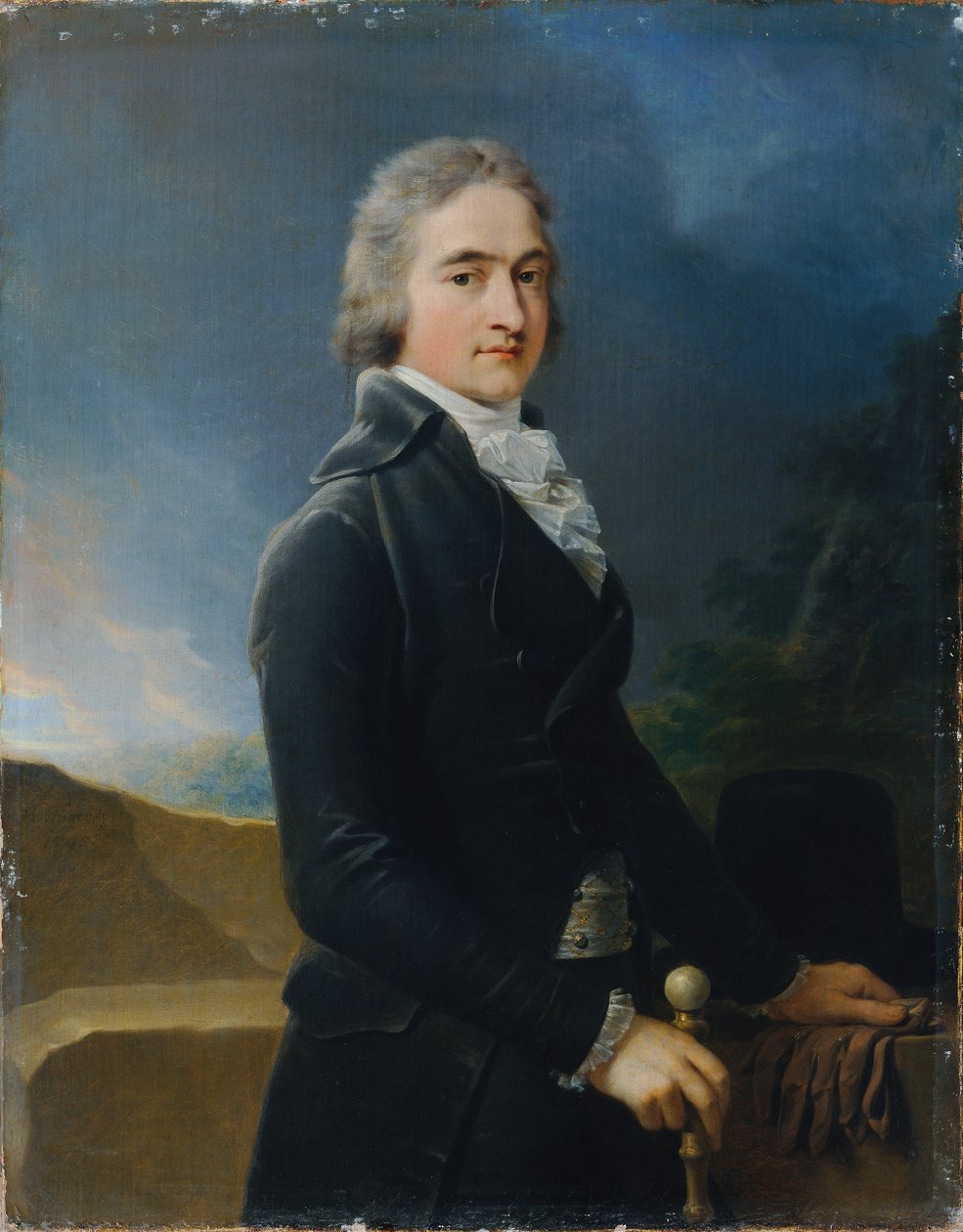 Bernhard von Tschoffen (1802 öldü) by Friedrich Heinrich Fuger