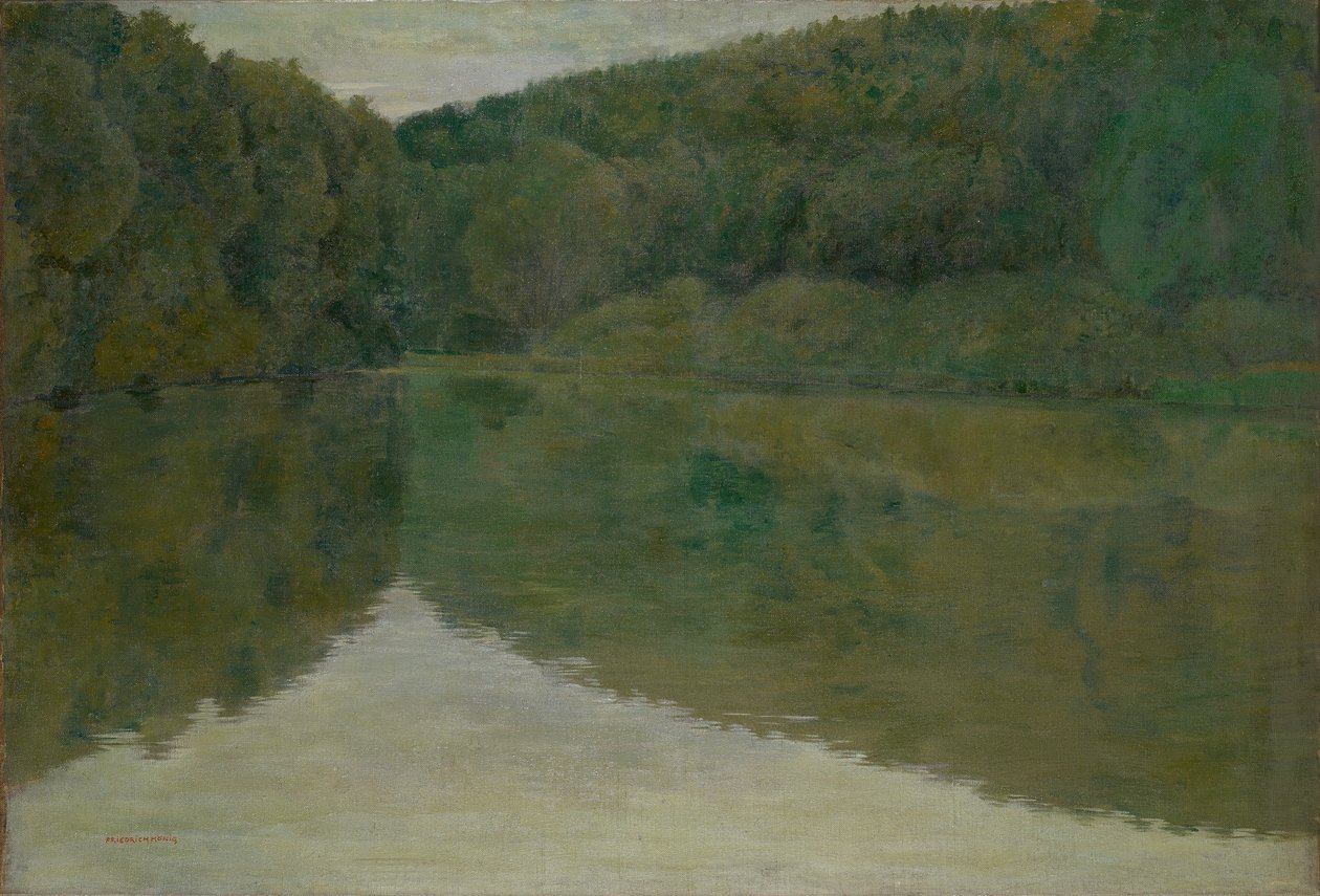durgun gölet by Friedrich König