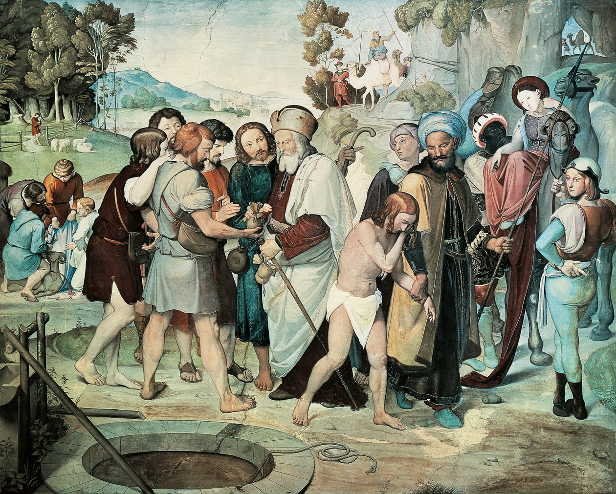 Kardeşleri tarafından satılan Yusuf by Friedrich Overbeck