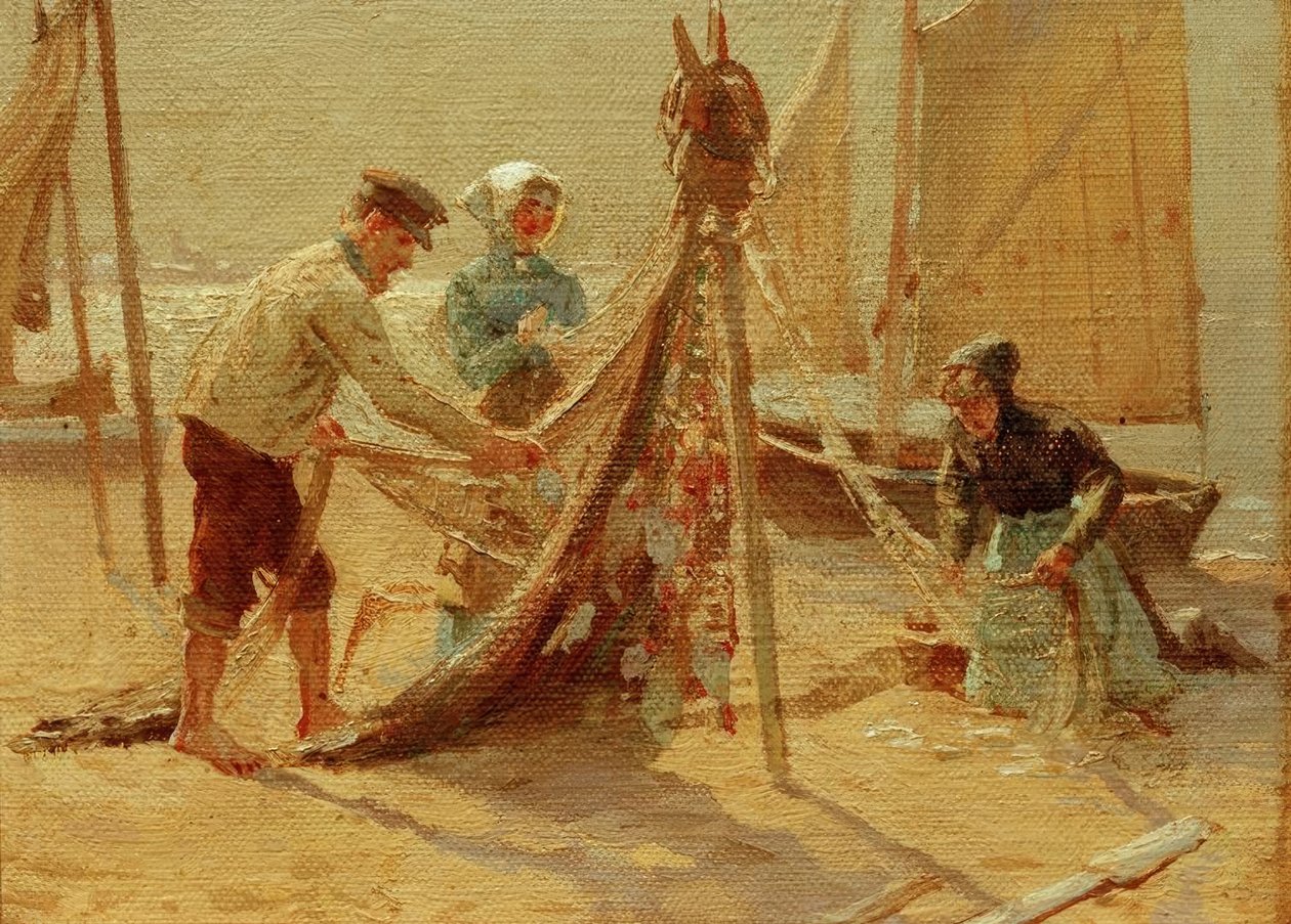 ağ tamircileri by Friedrich Raupp