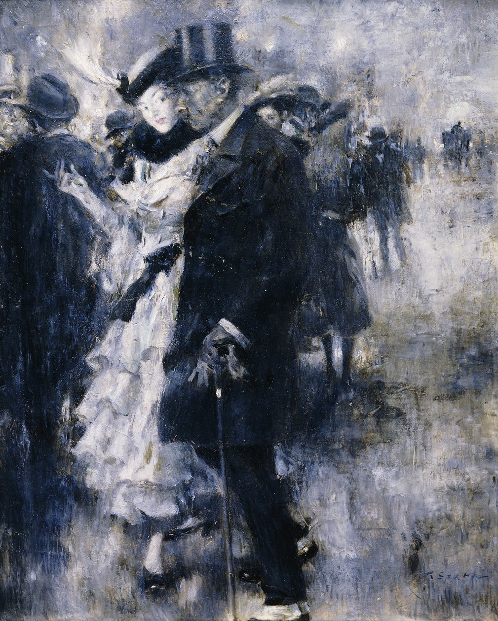 Zarif Bir Çift by Friedrich Stahl