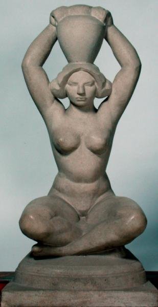 Sürahi Taşıyıcı, 1912 by Friedrich Wield