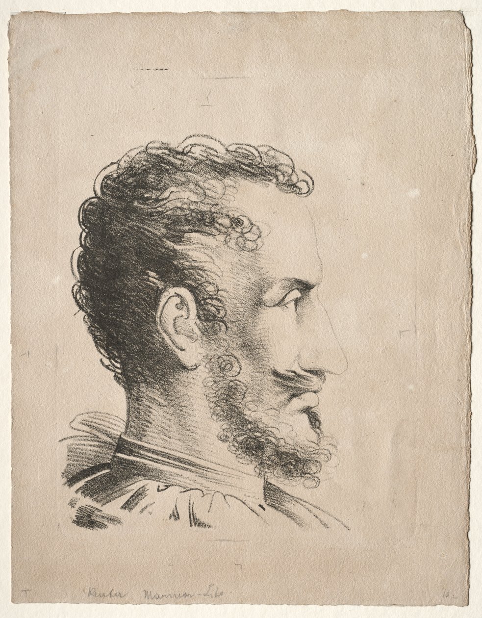 Profil Kafası by Friedrich Wilhelm Reuter