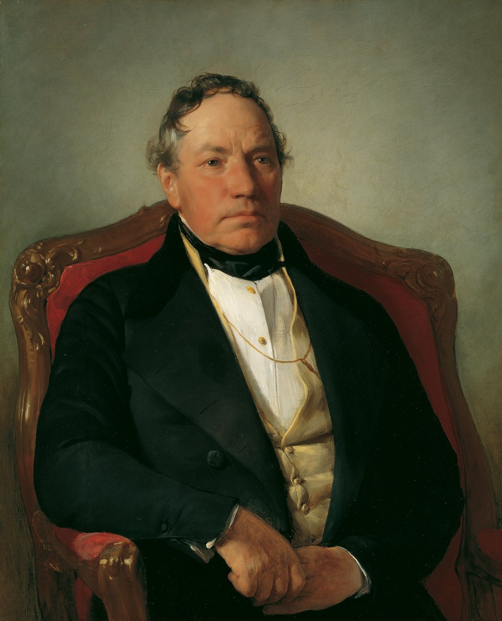 Sanayici Johann Nepomuk Reithoffer by Friedrich von Amerling