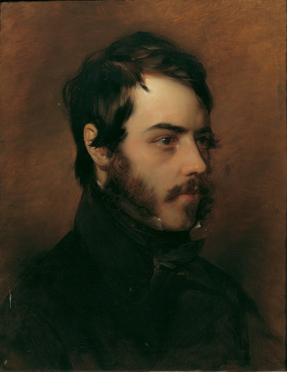 Ressam Karl von Pausinger by Friedrich von Amerling