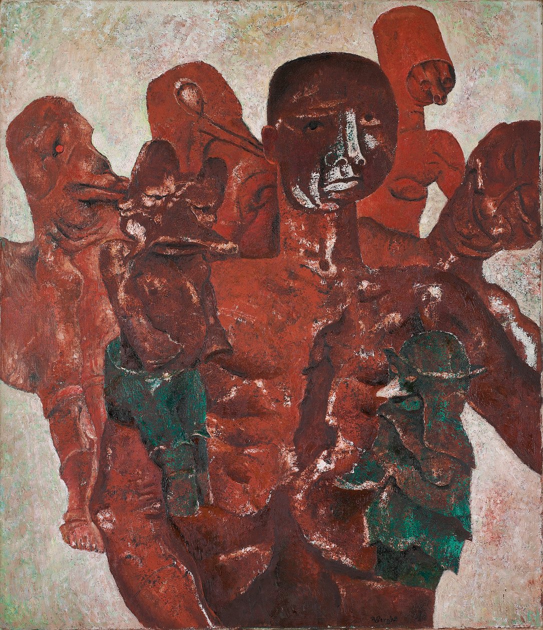 Saldırıya Uğrayan Şairler by Frits van den Berghe