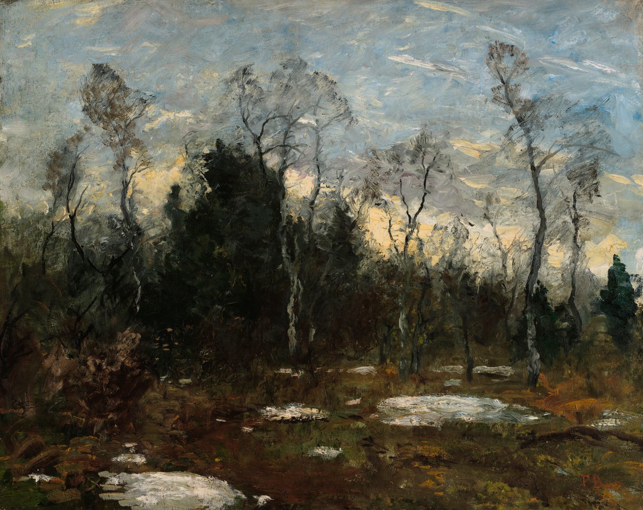 akşam atmosferi by Fritz Baer