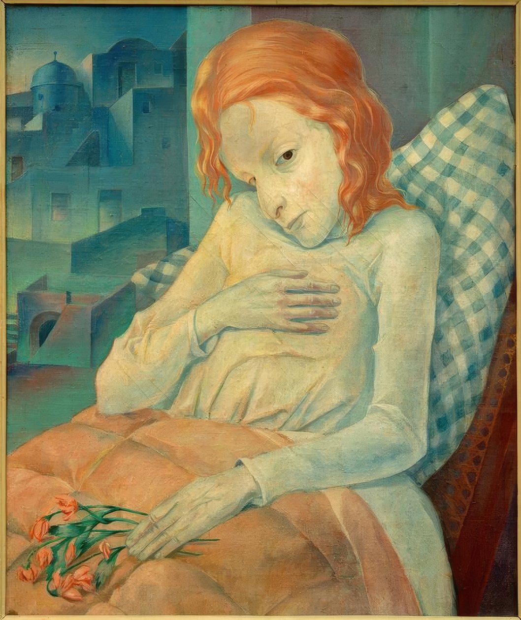 hasta kız by Fritz Burmann