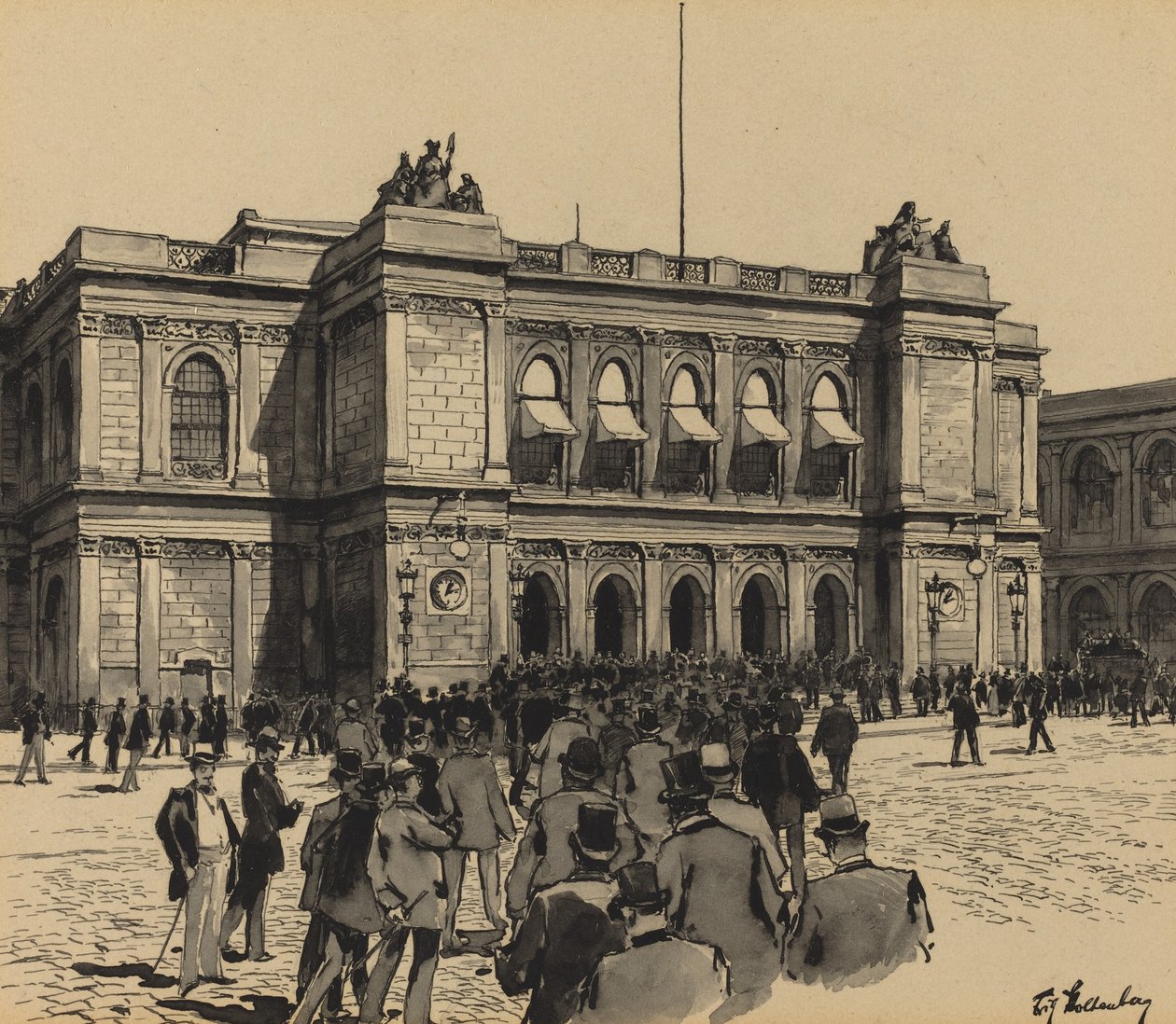 Borsanzeit by Fritz Stoltenberg