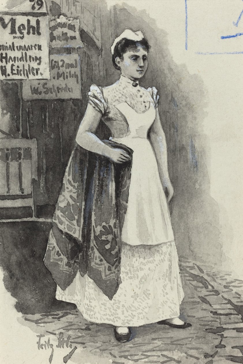 hizmetçi by Fritz Stoltenberg