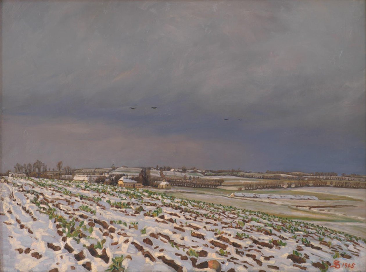 Erken Kar by Fritz Syberg