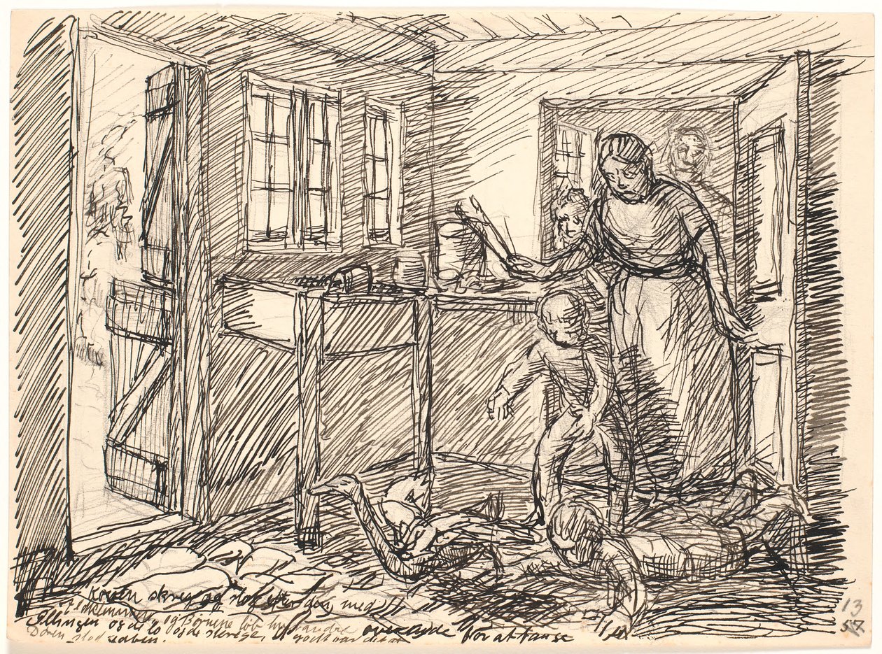 Karısı çığlık attı... by Fritz Syberg