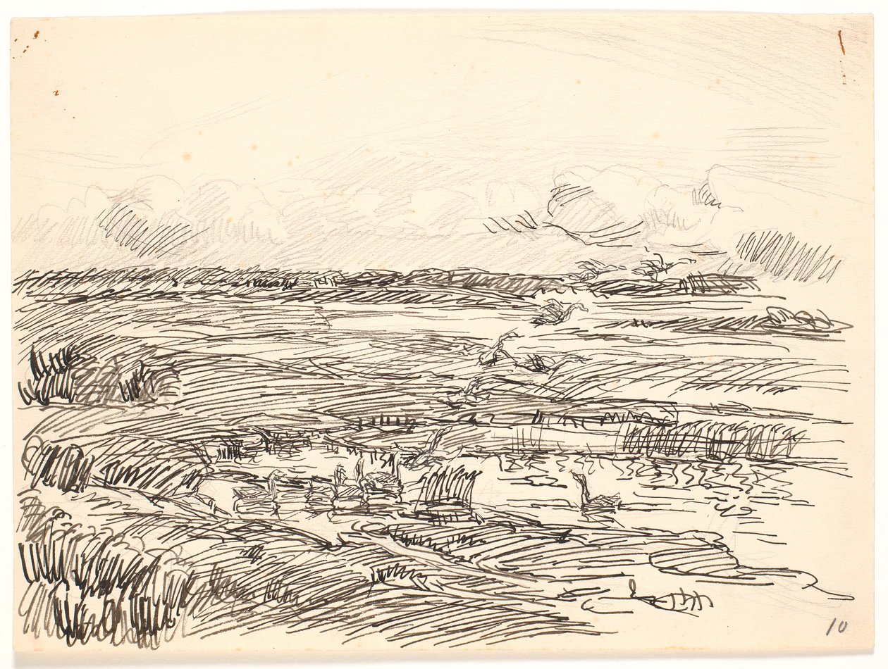 Moselandskab by Fritz Syberg