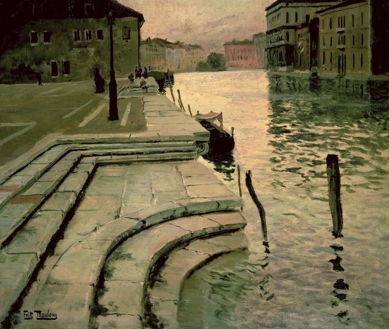 Bilinmeyen resim by Frits Thaulow