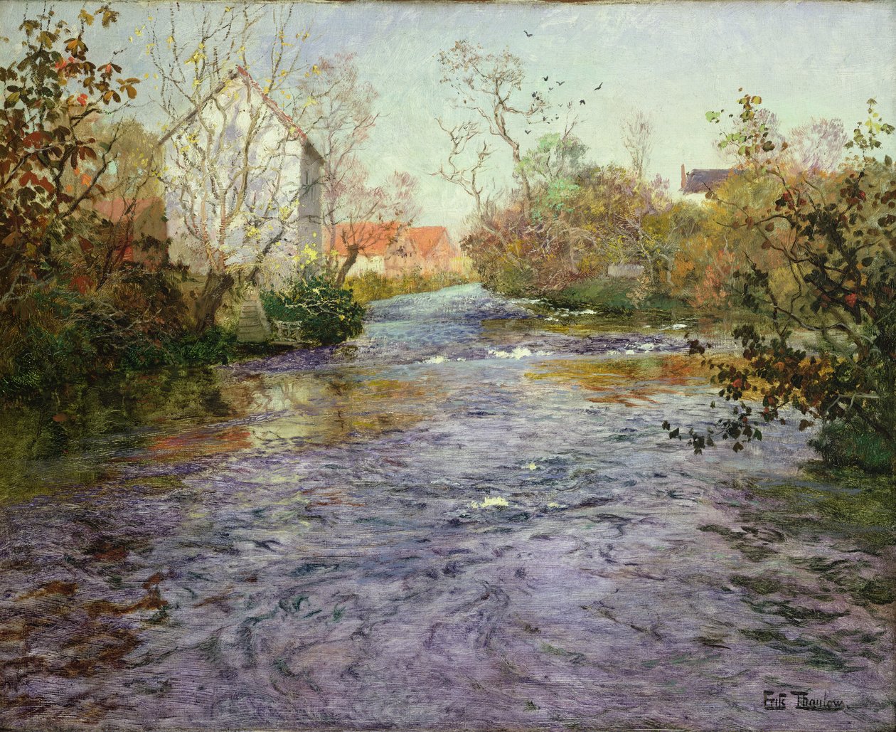 Bilinmeyen resim by Frits Thaulow