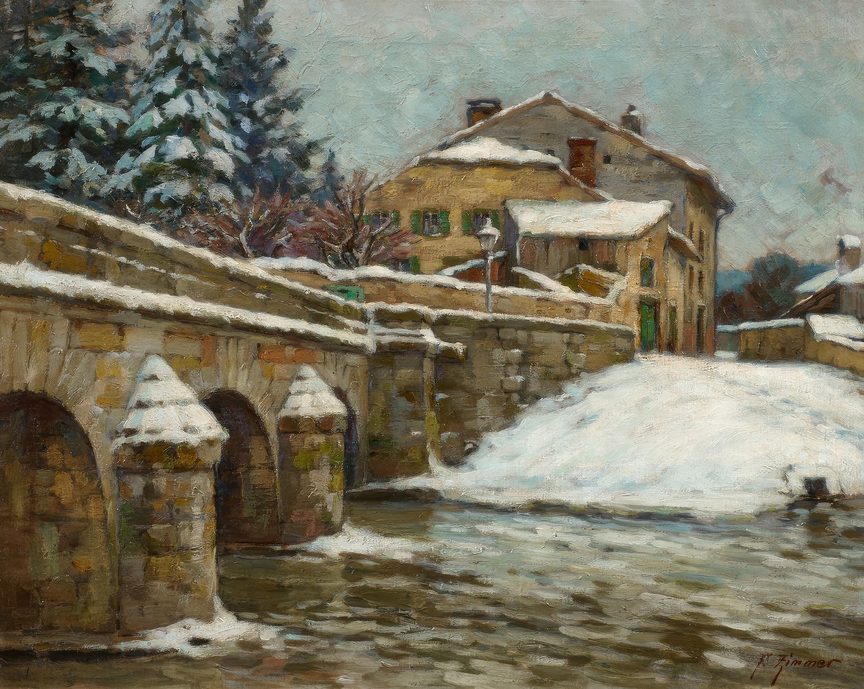 Seille Köprüsü by Fritz Zimmer
