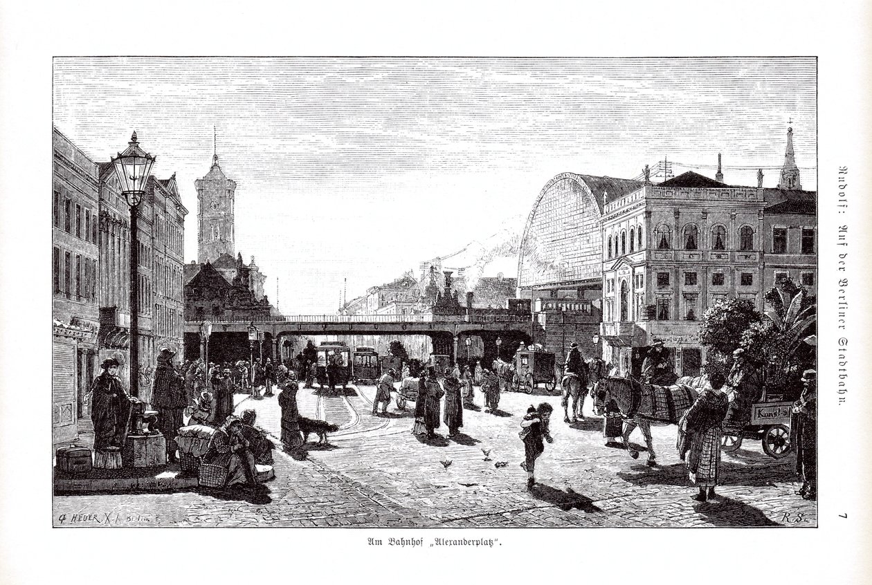 Alexanderplatz istasyonunda by G. Heuer