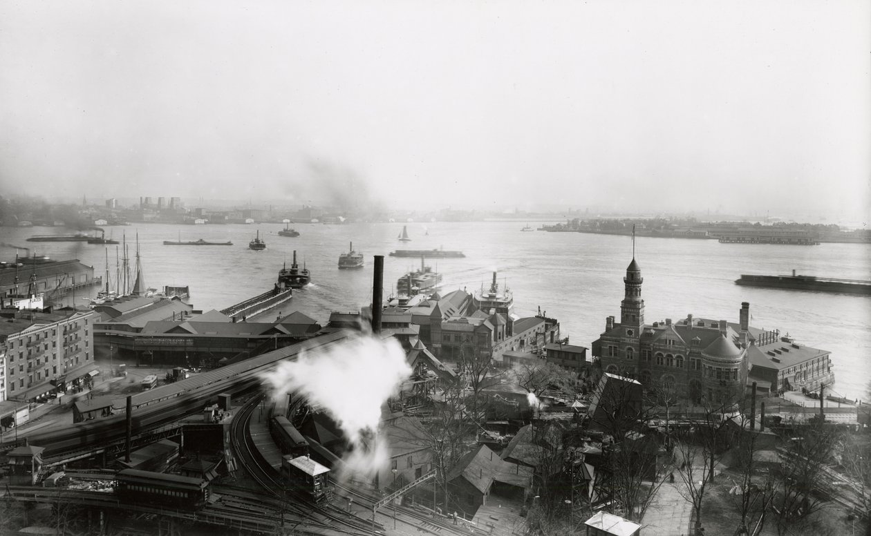 Güney Feribot Terminali, 1905 by G.P. Hall und Sohn