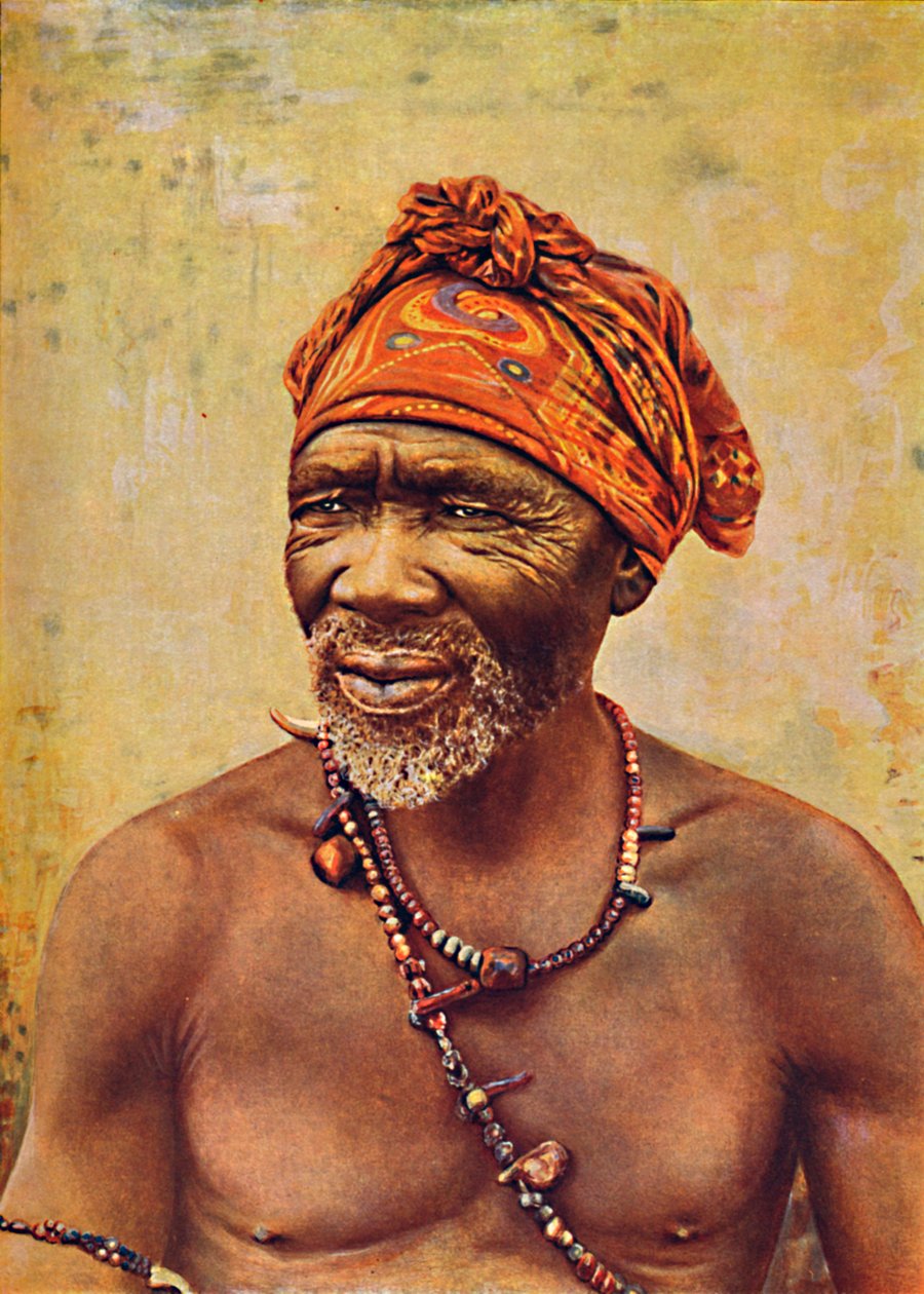 Güney Afrikalı bir tıp adamı, 1912 by GW Wilson