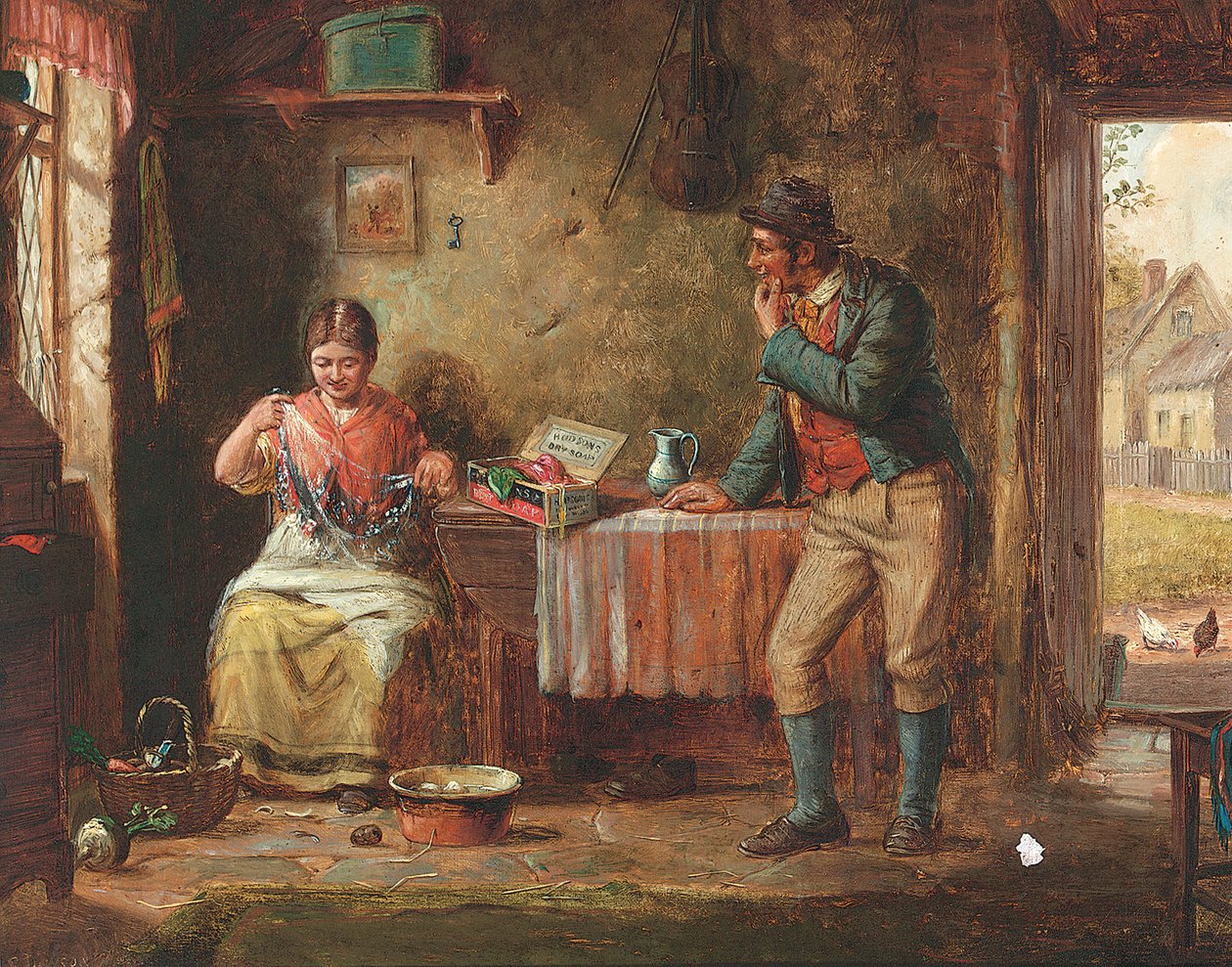 Dantel Yapıcı by G. Dawson