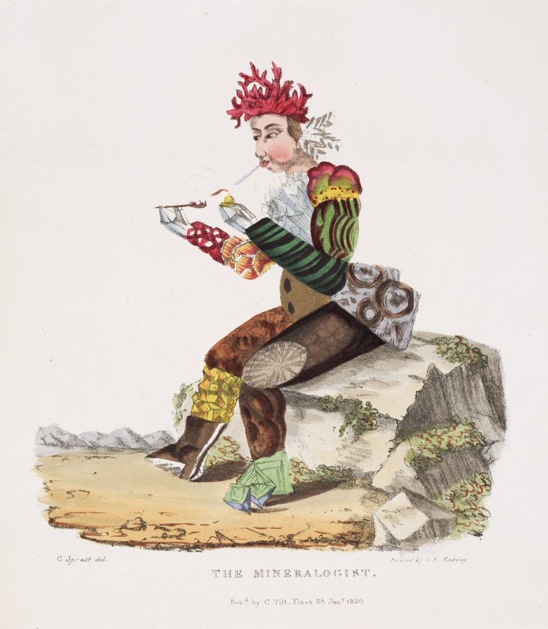 Mineralog, 1820 by G. Spratt