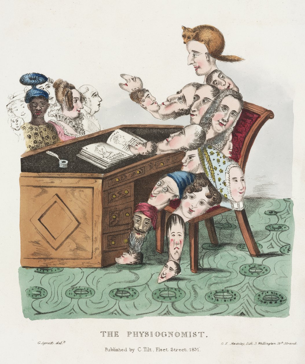 Fizyonomist, 1831 by G. Spratt