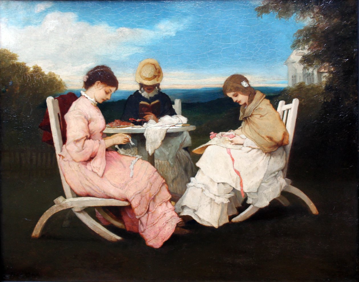 Kızkardeşler by Gabriel von Max